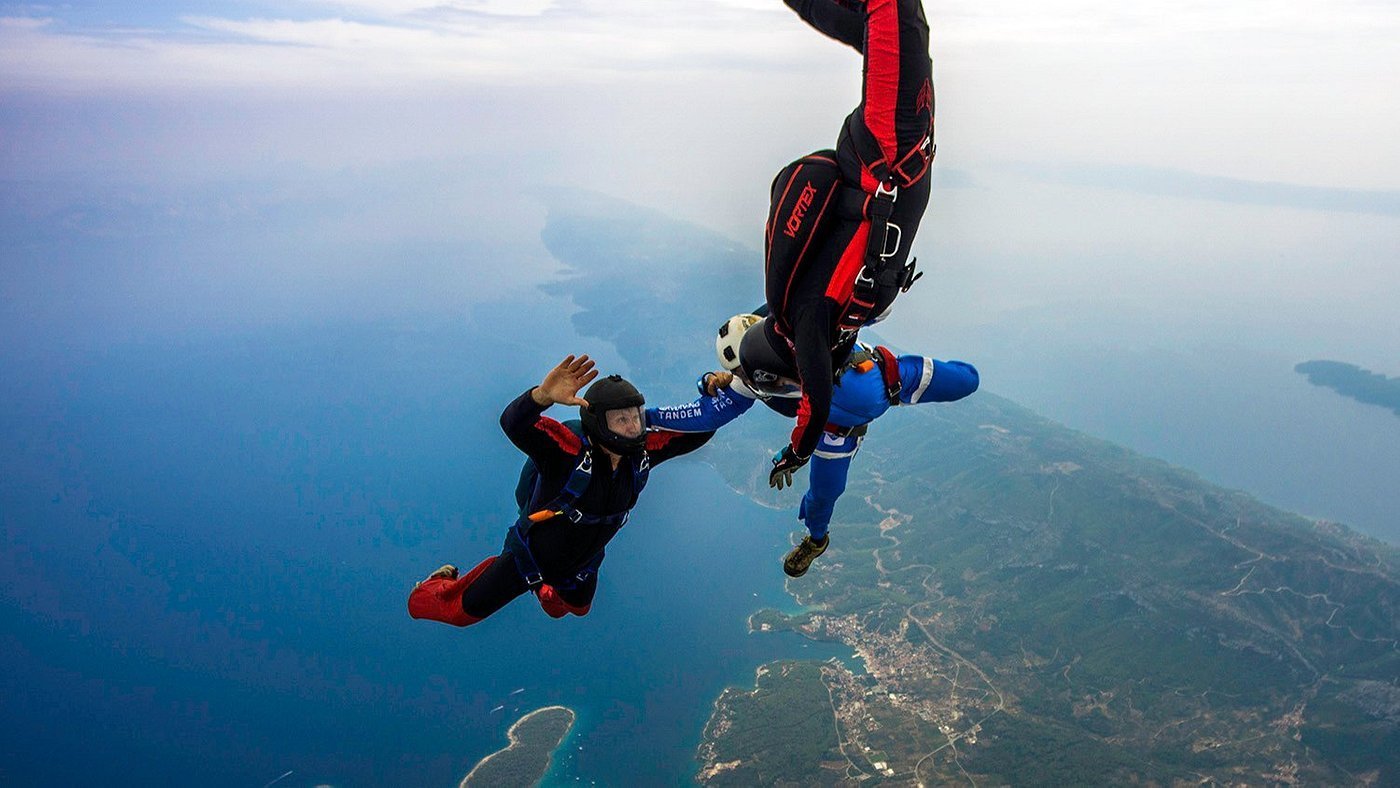 skydiving